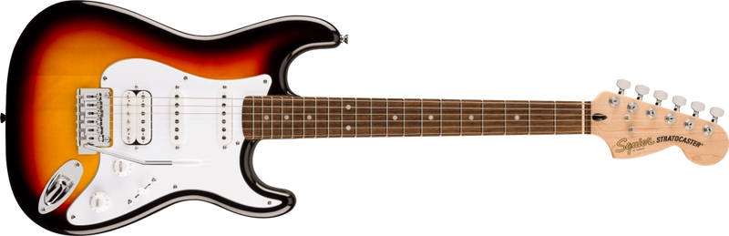 Fender Squier Affinity Stratocaster Junior HSS, Laurel Fingerboard - 3-Color Sunburst