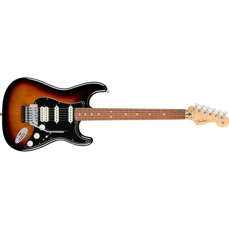 Fender Player Stratocaster HSS Floyd Rose, Pau Ferro Fingerboard - 3-Tone Sunburst