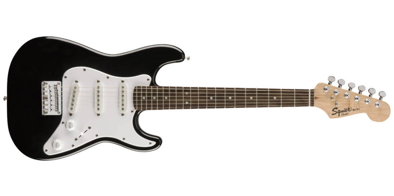 Squier Mini Strat Electric Guitar w/Laurel Fingerboard - Black
