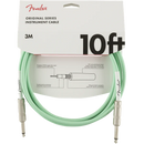 Fender Original Series Instrument Cables - Surf Green - 10ft