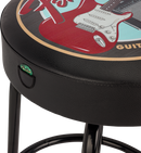 Fender Guitars & Amps Pick Pouch Barstool, Black - 30''