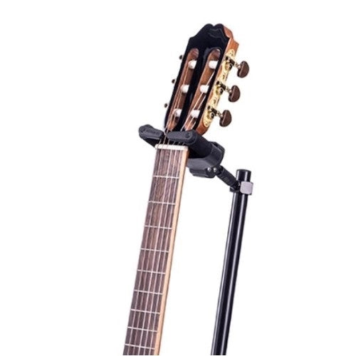 Hercules Stands GS415B PLUS Auto Grip System (AGS) Single Guitar Stand with Foldable Yoke