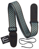 GROOVE 48Z THICK NYLON STRAP - BLUE DESIGN