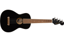Fender Avalon Tenor Ukulele, Walnut Fingerboard - Black