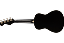 Fender Avalon Tenor Ukulele, Walnut Fingerboard - Black