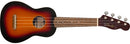 Fender VENICE SOPRANO UKULELE, Walnut Fretboard -  Sunburst
