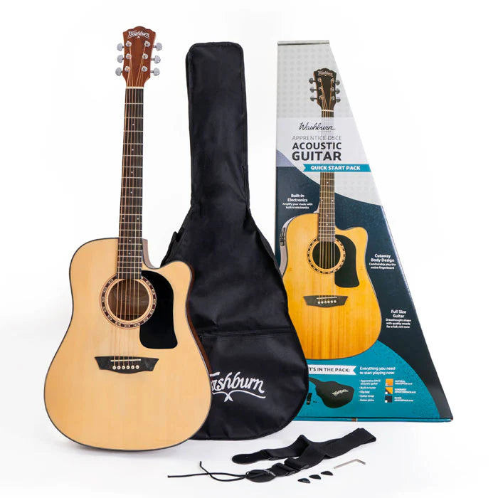 Washburn AD5CEPACK-A Apprentice Pack