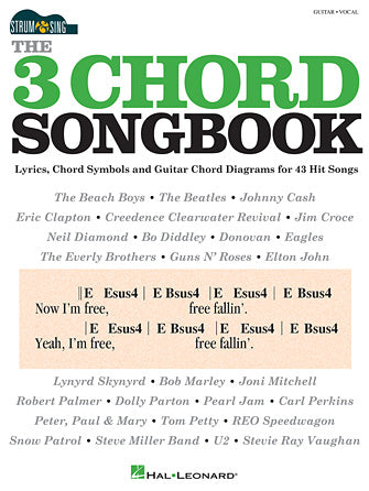 THE 3 CHORD SONGBOOK – STRUM & SING GUITAR