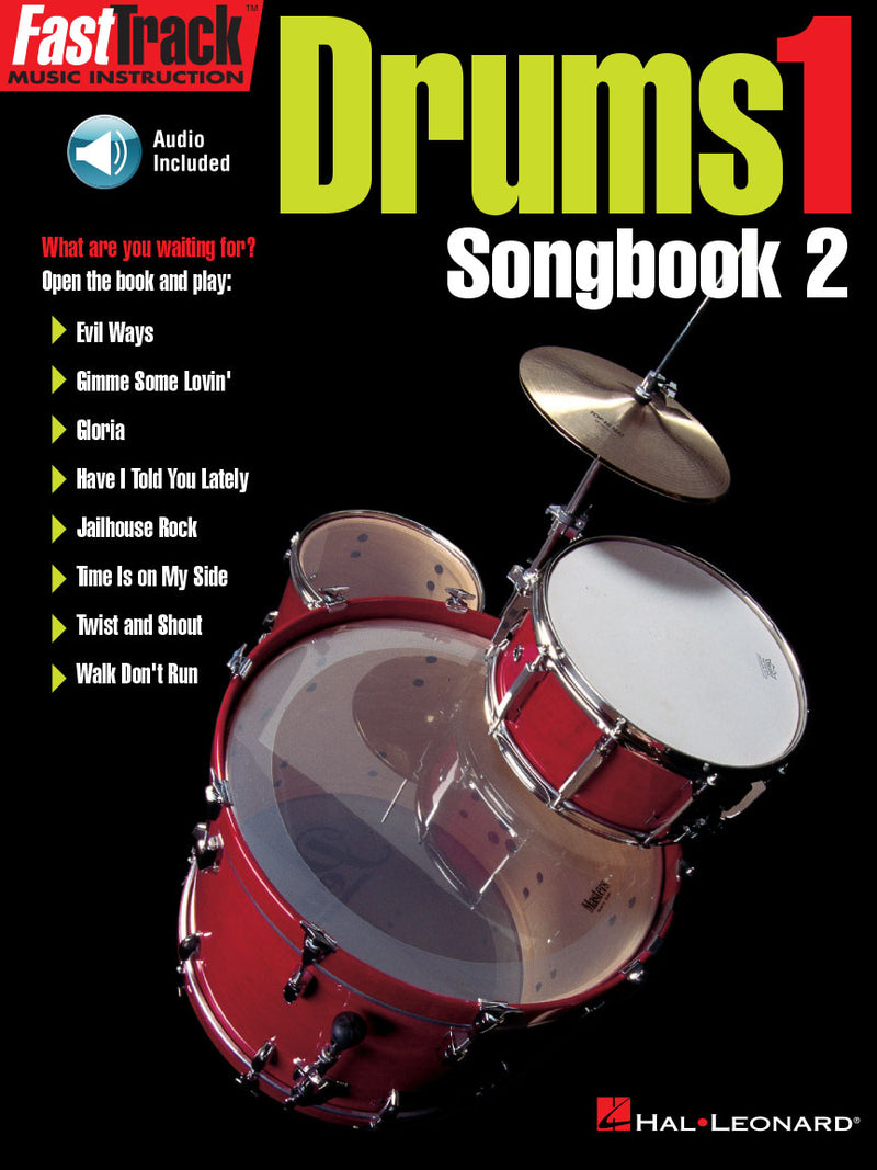Hal Leonard Fast Track Drums 1 Songbook 2