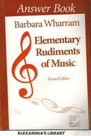 Elementary Rudiments of Music Barbara Wharram