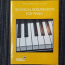 RCM Technical Requirements for Piano Prep. (Older Version)