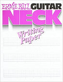 Ernie Ball Guitar Neck Writing Paper