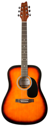 Denver Acoustic Guitar - Full Size - Sunburst