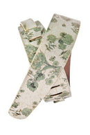 PW Leather Strap Floral
