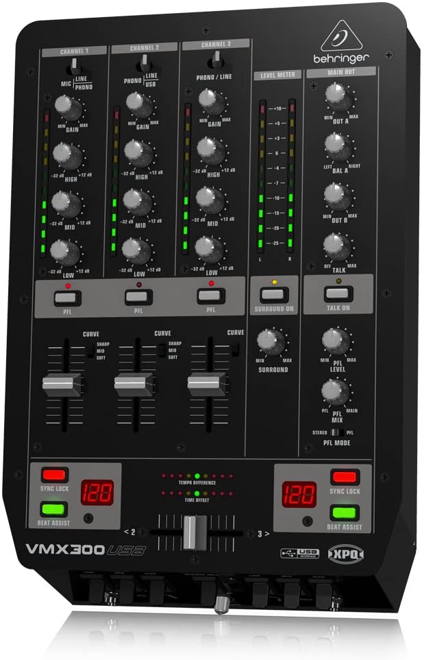 Behringer VMX300 Pro DJ Mixer