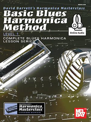 David Barrett's Basic Blues Harmonica Method Level 1
