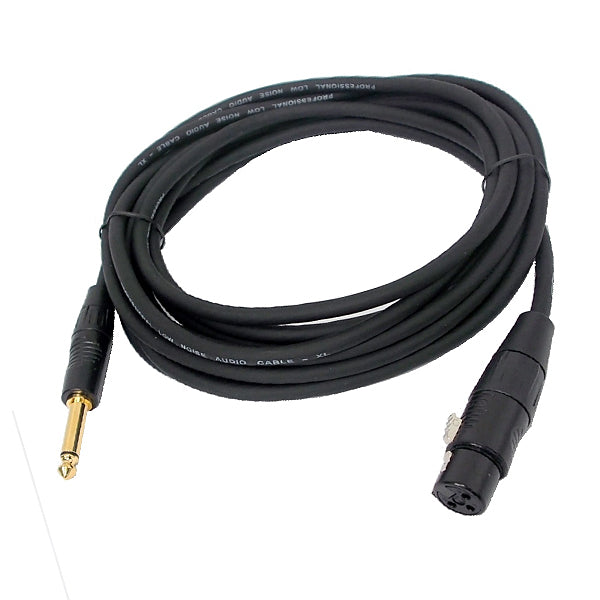 Digiflex HXFP-15 15 Foot XLR to 1/4 Microphone Cable