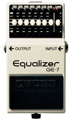 BOSS GE-7 Equalizer Pedal