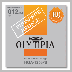 Olympia HQ Phosphor Bronze Acoustic Strings 12-53