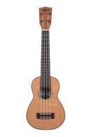 Kala KA-SCAC-SLNG Solid Cedar Gloss Top Soprano Long-Neck Ukulele - Acacia