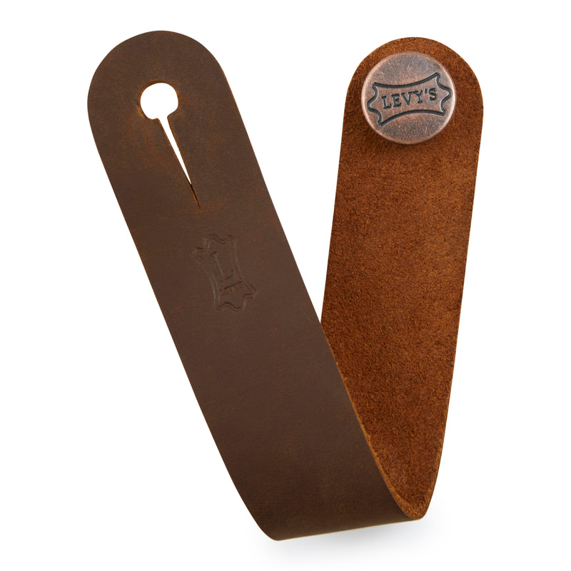 Levy's Headstock Strap Brown