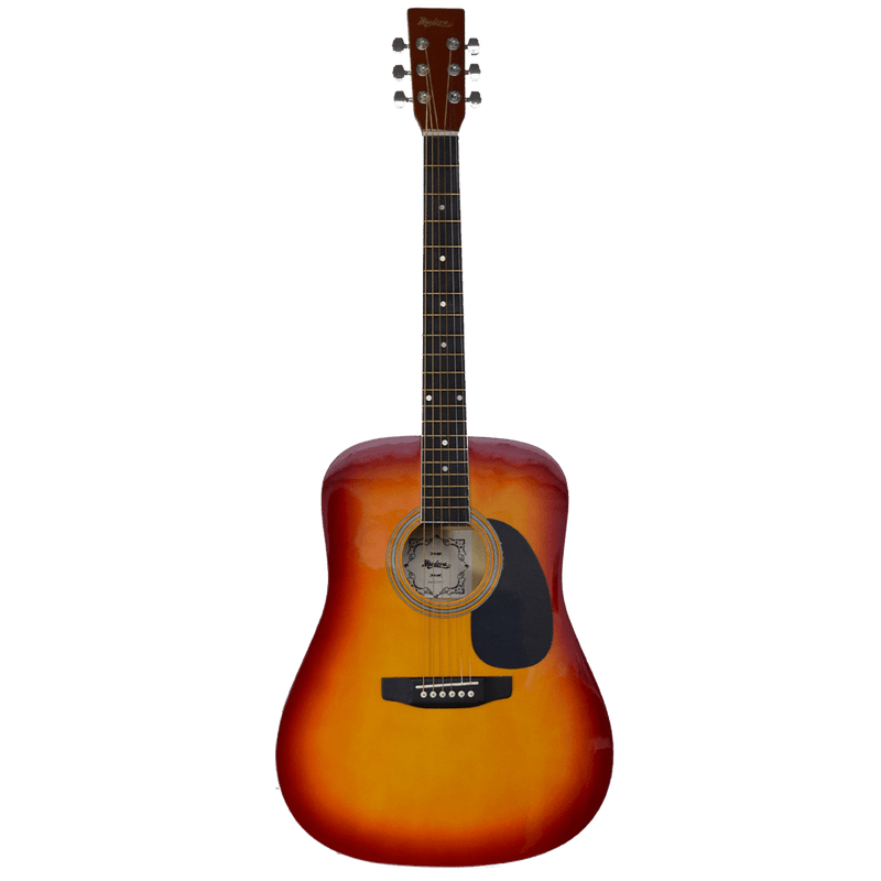 Madera LD411 Acoustic Guitar Cherry Burst