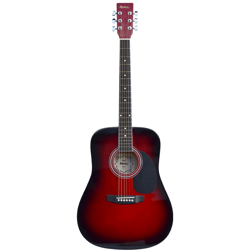 Madera LD411 Acoustic Guitar Red Burst