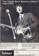 USED 1964 Hofner 500/1 Violin Bass Sunburst