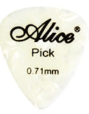 ALICE Celluloid Picks 10 Pak .71