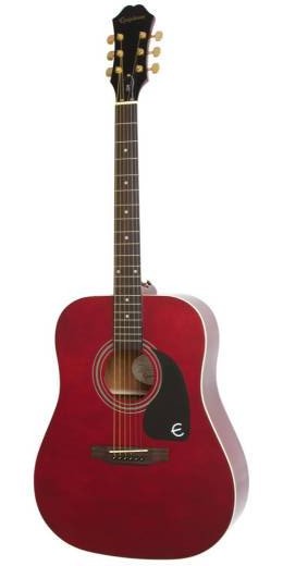 Epiphone Songmaker Acoustic Guitar Wine Red
