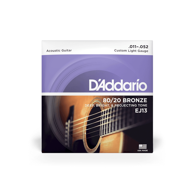 D'Addario EJ13 11-52 Acoustic Guitar Strings