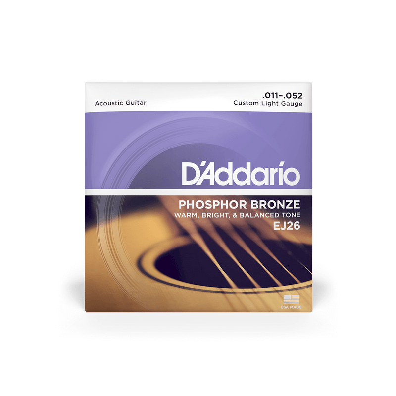 D'Addario EJ26 11-52 Acoustic Guitar Strings