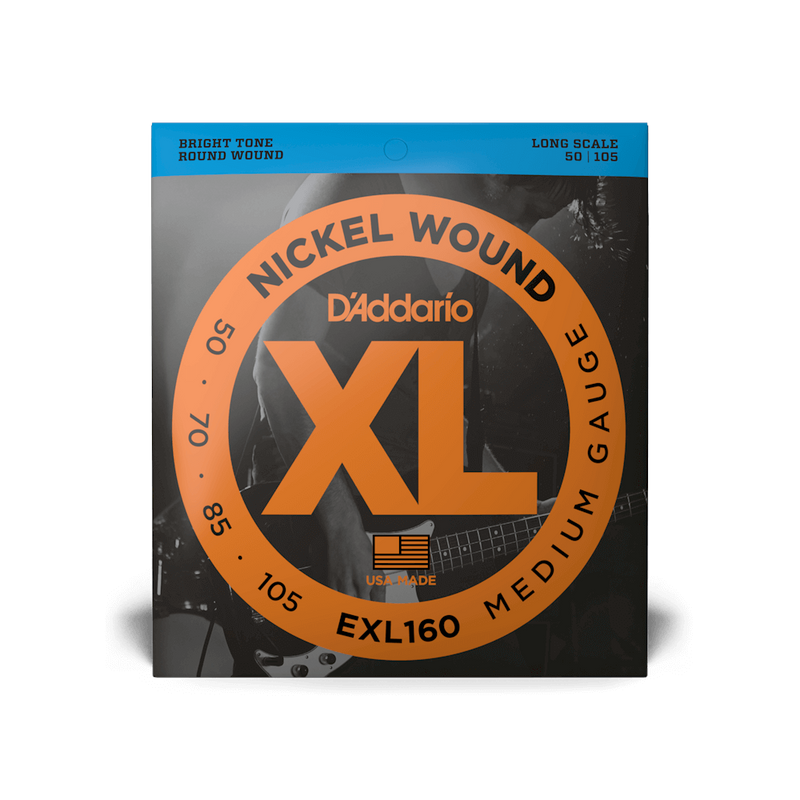 D'Addario XL Electric Bass Strings 50-105