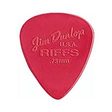 Jim Dunlop Riffs Picks .73 (10 Pack)