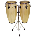 Mano Percussion 10" + 11" Congas w/ Stand