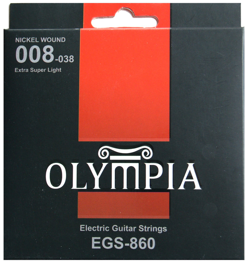 Olympia Electric Guitar Strings 8-38