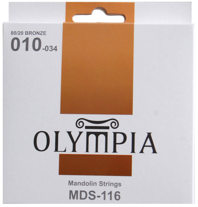 Olympia Mandolin Strings 80/20 Bronze 10-34