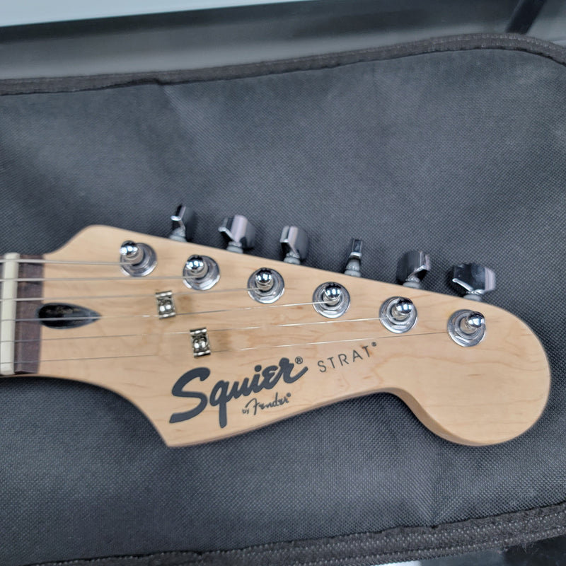 USED Squier Mini Strat Electric Guitar w/Laurel Fingerboard - Brown Sunburst