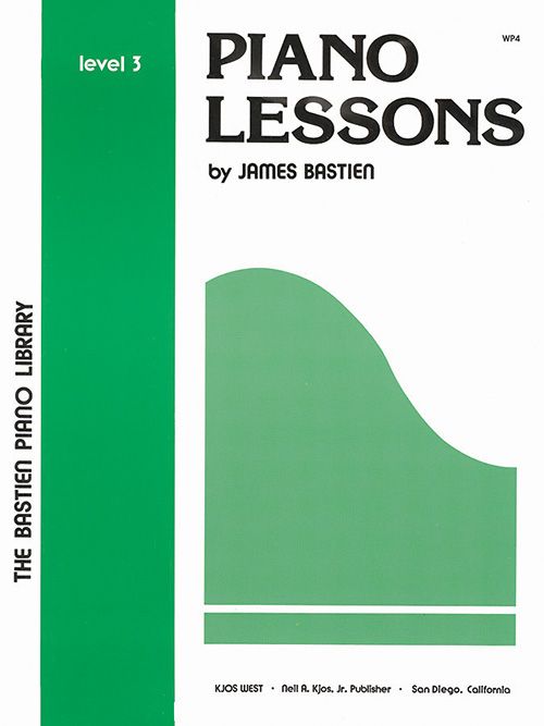James Bastien Piano Lessons Level 3